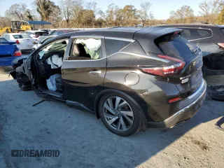 2021 Nissan Murano SL with VIN 5N1AZ2CS4MC125036, listed as a Copart auction lot 82931584 with 39,907 mi miles and Salvage Title. Bid and sale history available at DreamBid. Image 2.