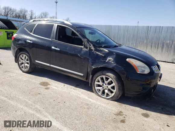2012 Nissan Rogue SL with VIN JN8AS5MT7CW289089, listed as a Copart auction lot 48131745 with 144,973 mi miles and Salvage Title. Bid and sale history available at DreamBid. Image 4.