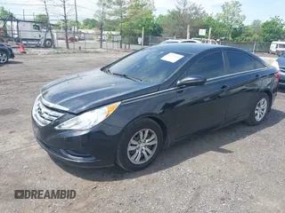 2013 Hyundai Sonata GLS with VIN 5NPEB4AC0DH566457, listed as a IAAI auction lot 42230391 with 126,107 mi miles and . Bid and sale history available at carsss.com. Image 2.