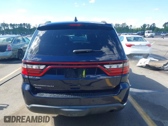 2016 Dodge Durango SXT with VIN 1C4RDJAG3GC315980, listed as a IAAI auction lot 42191215 with 153,998 mi miles and . Bid and sale history available at DreamBid. Image 16.