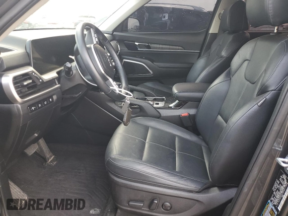 2023 Kia Telluride EX with VIN 5XYP34GC9PG377508, listed as a Copart auction lot 55575655 with 52,047 mi miles and Salvage title. Bid and sale history available at DreamBid. Image 7.