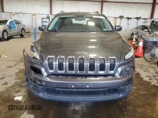 2015 Jeep Cherokee Latitude with VIN 1C4PJMCS0FW550661, listed as a Copart auction lot 56456315 with 62,205 mi miles and Salvage Title. Bid and sale history available at DreamBid. Image 5.
