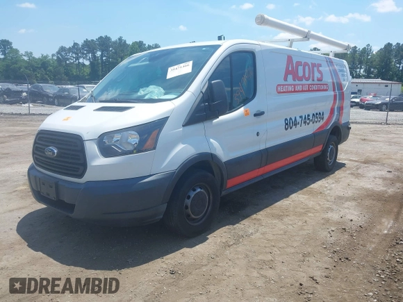 2017 Ford Transit Cargo with VIN 1FTYR2ZM2HKA66625, listed as a IAAI auction lot 39471466 with 125,200 mi miles. Bid and sale history available at carsss.com. Image 17.