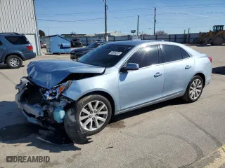 2013 Chevrolet Malibu LTZ with VIN 1G11H5SA7DU123415, listed as a Copart auction lot 46891205 with 133,930 mi miles and Salvage Title. Bid and sale history available at carsss.com. Image 1.