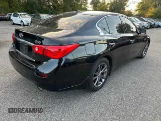 2017 Infiniti Q50 Signature Edition z VIN JN1EV7AR6HM841552, wystawiony jako Copart lot #59060765 z przebiegiem 106 595 mil mil oraz Czysty tytuł • Clean title. Historia ofert i sprzedaży dostępna na DreamBid. Obrazek 4.