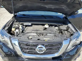 2019 Nissan Pathfinder SV with VIN 5N1DR2MN0KC603021, listed as a Copart auction lot 55785595 with 60,674 mi miles and Salvage title. Bid and sale history available at DreamBid. Image 12.