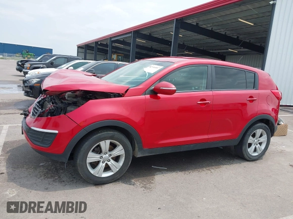 2013 Kia Sportage LX with VIN KNDPB3A24D7485007, listed as a IAAI auction lot 42446887 with 106,033 mi miles and . Bid and sale history available at DreamBid. Image 15.