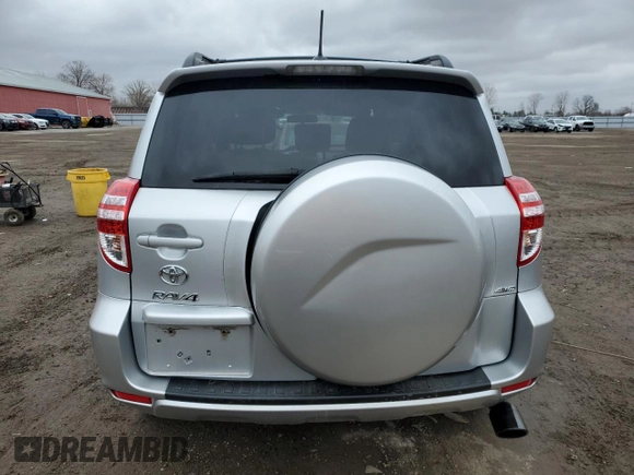 2011 Toyota RAV4 with VIN 2T3JK4DV8BW054687, listed as a Copart auction lot 47248665 with 318,588 mi miles and Clean Title. Bid and sale history available at carsss.com. Image 6.