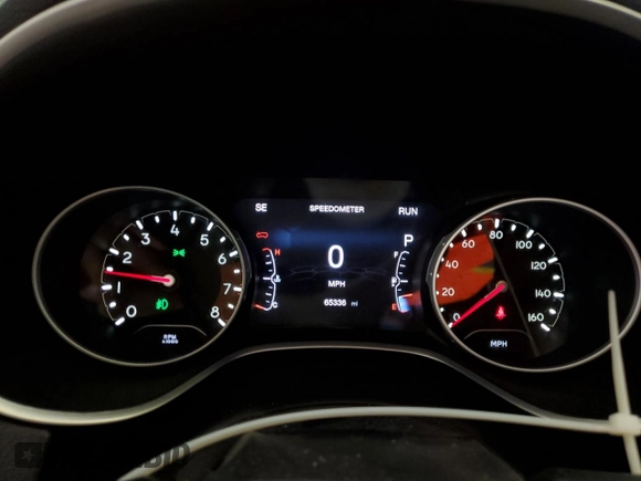 2018 Jeep Compass Latitude with VIN 3C4NJDBB6JT142303, listed as a Copart auction lot 57510045 with 65,336 mi miles and Salvage title. Bid and sale history available at DreamBid. Image 9.