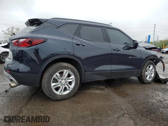 2021 Chevrolet Blazer LT with VIN 3GNKBHR4XMS522793, listed as a Copart auction lot 55671095 with 98,574 mi miles and Non repairable. Bid and sale history available at DreamBid. Image 3.