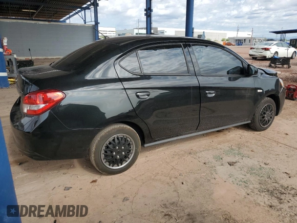 2020 Mitsubishi Mirage ES with VIN ML32F3FJ1LHF02312, listed as a Copart auction lot 59637925 with 49,770 mi miles and Salvage title. Bid and sale history available at DreamBid. Image 3.
