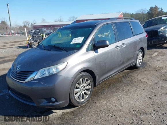 2014 Toyota Sienna Ltd with VIN 5TDDK3DC4ES083230, listed as a IAAI auction lot 41751843 with 184,501 mi miles. Bid and sale history available at carsss.com. Image 18.