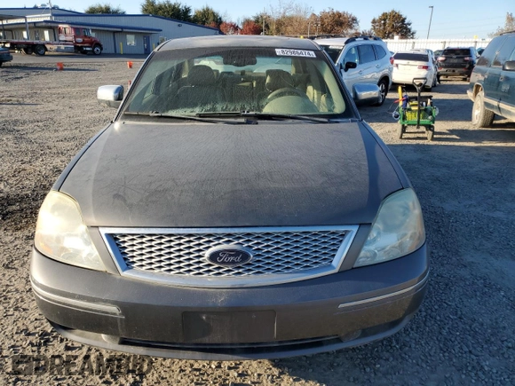 2005 Ford Five Hundred Limited with VIN 1FAHP28105G196579, listed as a Copart auction lot 82986474 with 0 mi miles and Clean Title. Bid and sale history available at carsss.com. Image 5.