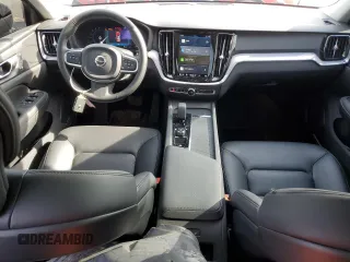 2024 Volvo S60 Core Dark Theme with VIN 7JRL12FK7RG322199, listed as a Copart auction lot 58101205 with 3,142 mi miles and Salvage title. Bid and sale history available at DreamBid. Image 8.