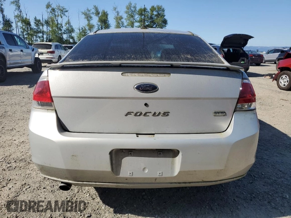 2008 Ford Focus SE with VIN 1FAHP35N68W225445, listed as a Copart auction lot 55587925 with 109,547 mi miles and Salvage Title. Bid and sale history available at DreamBid. Image 6.