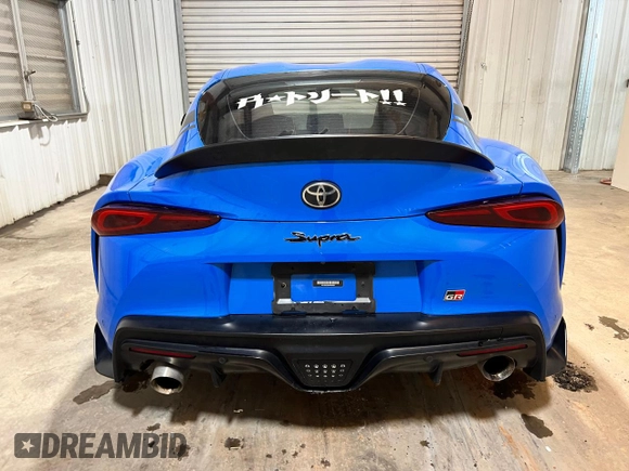 2021 Toyota GR Supra 3.0 with VIN WZ1DB0C00MW036931, listed as a Copart auction lot 65175964 with 32,592 mi miles and Salvage Title. Bid and sale history available at carsss.com. Image 6.