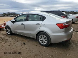 2016 Kia Rio LX with VIN KNADM4A31G6625808, listed as a Copart auction lot 44520085 with 74,402 mi miles and Salvage Title. Bid and sale history available at carsss.com. Image 2.