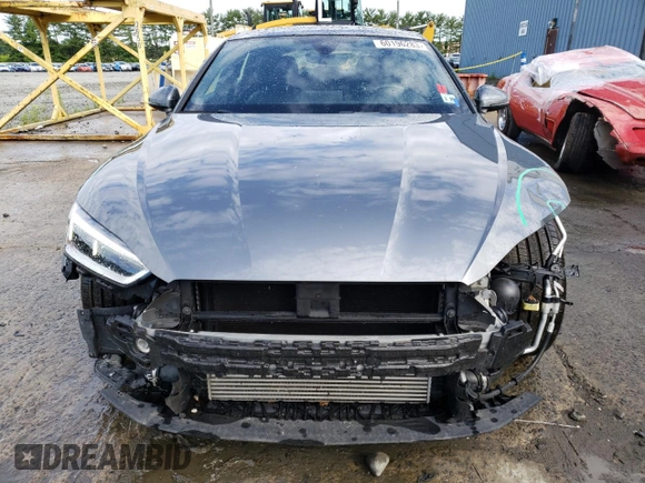 2019 Audi A5 Sportback Premium Plus with VIN WAUBNCF55KA089055, listed as a Copart auction lot 60196283 with 26,989 mi miles. Bid and sale history available at carsss.com. Image 5.