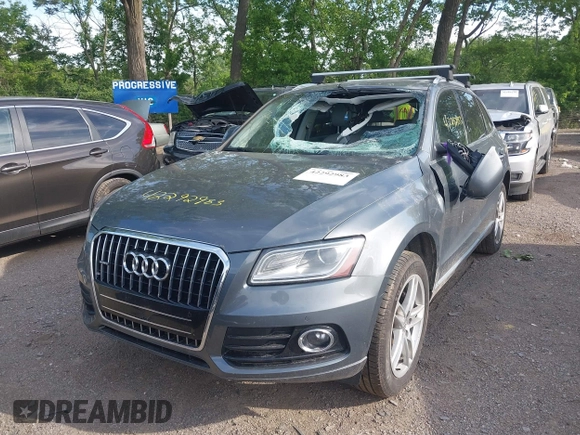 2015 Audi Q5 Premium Plus with VIN WA1LFAFP1FA024570, listed as a IAAI auction lot 42292983 with 182,114 mi miles and . Bid and sale history available at DreamBid. Image 2.