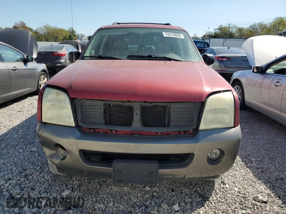 2004 Mercury Mountaineer Convenience with VIN 4M2ZU66K64UJ09787, listed as a Copart auction lot 74510694 with 209,802 mi miles and Salvage title. Bid and sale history available at DreamBid. Image 5.