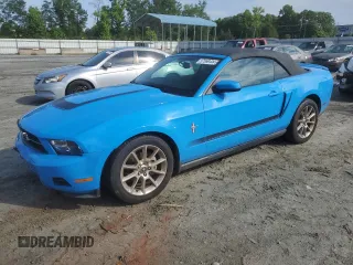 2010 Ford Mustang V6 with VIN 1ZVBP8EN4A5145597, listed as a Copart auction lot 57569444 with 40,073 mi miles and Salvage Title. Bid and sale history available at carsss.com. Image 1.