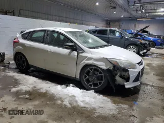 2014 Ford Focus SE with VIN 1FADP3K24EL125303, listed as a Copart auction lot 43498485 with 107,665 mi miles and Non Repairable. Bid and sale history available at carsss.com. Image 4.