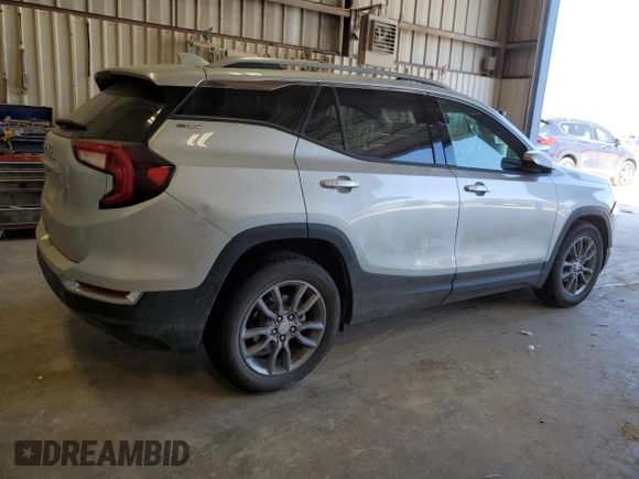 2022 GMC Terrain SLT with VIN 3GKALPEVXNL163889, listed as a Copart auction lot 71799184 with 30,697 mi miles and Salvage Title. Bid and sale history available at carsss.com. Image 3.