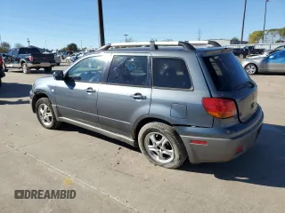 2003 Mitsubishi Outlander LS with VIN JA4LZ31G53U051694, listed as a Copart auction lot 79467594 with 0 mi miles and Salvage Title. Bid and sale history available at carsss.com. Image 2.