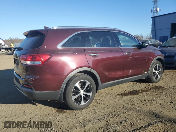 2017 Kia Sorento EX with VIN 5XYPHDA56HG318929, listed as a Copart auction lot 78860544 with 142,983 mi miles and Salvage Title. Bid and sale history available at DreamBid. Image 3.