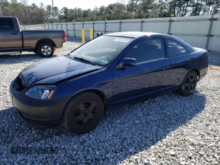 2002 Honda Civic EX with VIN 1HGEM21932L098155, listed as a Copart auction lot 48353245 with 248,761 mi miles and Salvage Title. Bid and sale history available at carsss.com. Image 1.