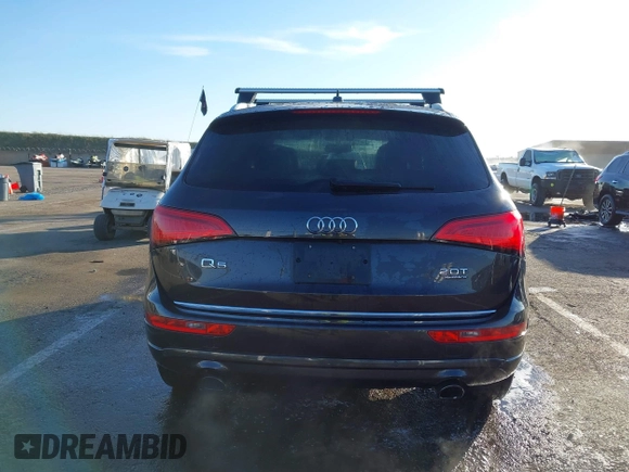 2016 Audi Q5 Premium Plus with VIN WA1L2AFP8GA103148, listed as a IAAI auction lot 41544534 with 57,389 mi miles. Bid and sale history available at carsss.com. Image 17.