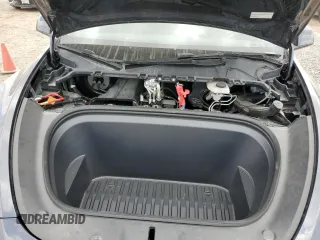 2024 Tesla Model Y Long Range with VIN 7SAYGDEE4RA316722, listed as a Copart auction lot 53207395 with 17,006 mi miles and Salvage title. Bid and sale history available at DreamBid. Image 12.