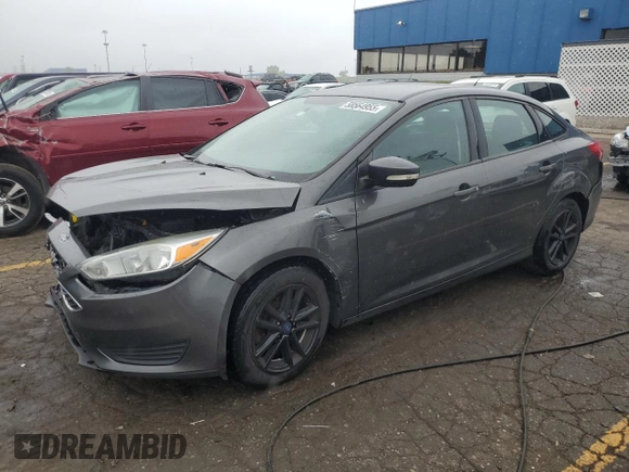 2016 Ford Focus SE with VIN 1FADP3F24GL312246, listed as a Copart auction lot 58564955 with 146,598 mi miles and Clean title. Bid and sale history available at DreamBid. Image 1.