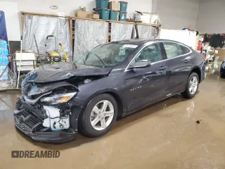 2022 Chevrolet Malibu LS with VIN 1G1ZB5ST3NF182344, listed as a Copart auction lot 50720925 with Not Provided miles and Salvage Title. Bid and sale history available at DreamBid. Image 1.