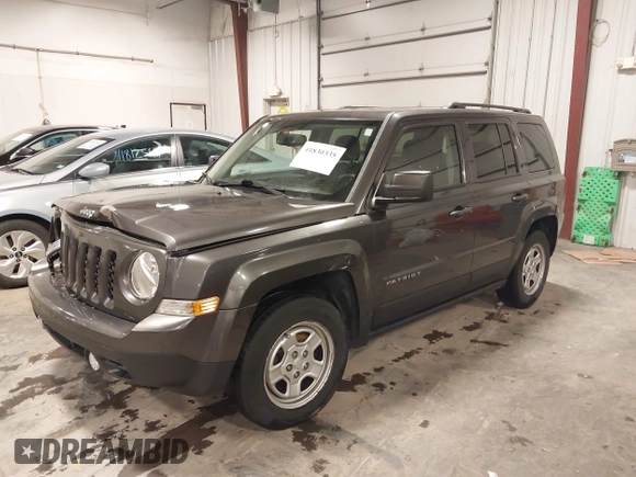 2016 Jeep Patriot Sport with VIN 1C4NJPBA9GD547711, listed as a IAAI auction lot 41830335 with 85,603 mi miles and . Bid and sale history available at carsss.com. Image 18.