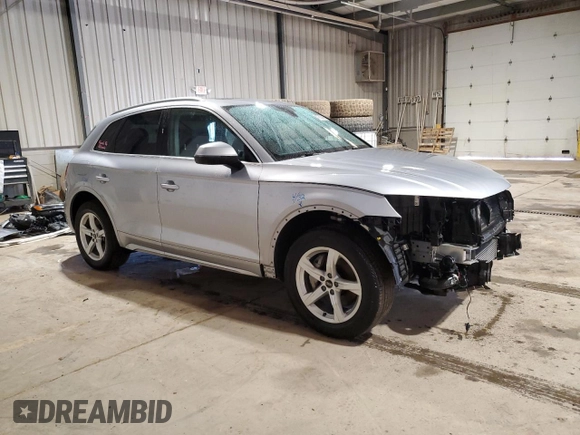 2023 Audi Q5 Premium with VIN WA1ABAFY4P2132317, listed as a Copart auction lot 47822985 with 24,818 mi miles and Salvage Title. Bid and sale history available at carsss.com. Image 4.