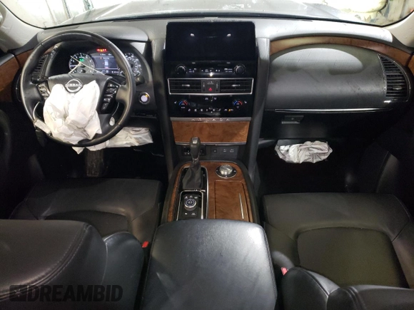 2023 Nissan Armada SL with VIN JN8AY2BD9P9693086, listed as a Copart auction lot 52119795 with 46,439 mi miles and Clean Title. Bid and sale history available at carsss.com. Image 8.