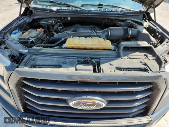 2017 Ford F-150 XL with VIN 1FTFW1EG4HKE01636, listed as a Copart auction lot 60348655 with 120,533 mi miles and Salvage title. Bid and sale history available at DreamBid. Image 11.