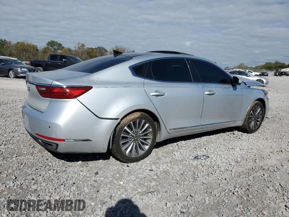 2017 Kia Cadenza Premium with VIN KNALC4J19H5060549, listed as a Copart auction lot 80995714 with 95,763 mi miles and Salvage Title. Bid and sale history available at carsss.com. Image 3.