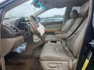 2007 Lexus RX 350 with VIN 2T2GK31U67C015996, listed as a Copart auction lot 45738915 with 263,995 mi miles and Salvage Title. Bid and sale history available at DreamBid. Image 7.