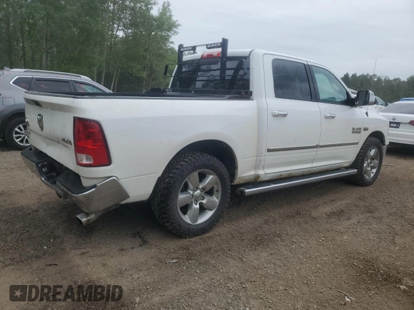 2018 Ram 1500 Big Horn with VIN 1C6RR7LT9JS134322, listed as a Copart auction lot 62555085 with 264,155 mi miles and Non repairable. Bid and sale history available at DreamBid. Image 3.