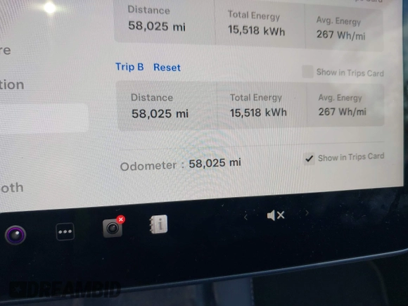 2023 Tesla Model Y Long Range with VIN 7SAYGDEE1PA053215, listed as a IAAI auction lot 41476973 with 58,025 mi miles and . Bid and sale history available at DreamBid. Image 7.