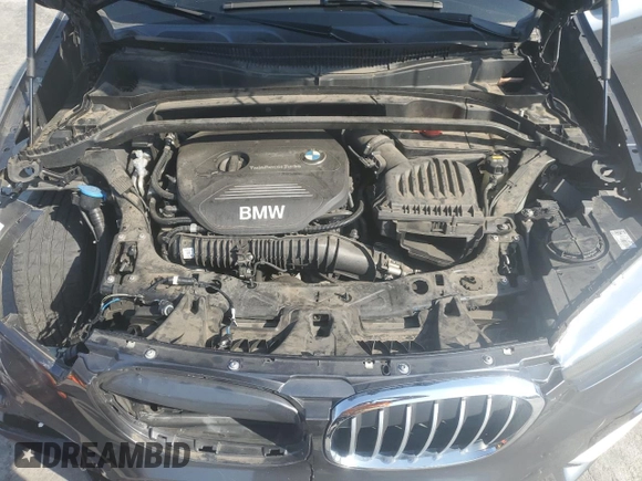 2018 BMW X1 sDrive28i with VIN WBXHU7C35J5L09783, listed as a Copart auction lot 55147935 with 37,114 mi miles and Salvage Title. Bid and sale history available at DreamBid. Image 12.