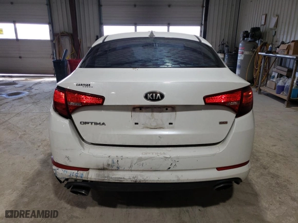 2013 Kia Optima LX with VIN KNAGM4A70D5338431, listed as a Copart auction lot 51904515 with 262,816 mi miles and Salvage Title. Bid and sale history available at carsss.com. Image 6.