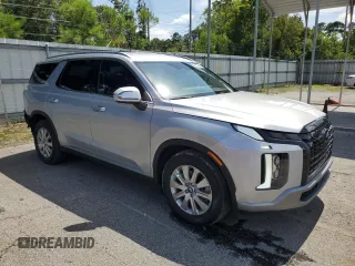 2023 Hyundai Palisade SEL with VIN KM8R24GE5PU622683, listed as a Copart auction lot 60828805 with 41,773 mi miles and Salvage title. Bid and sale history available at DreamBid. Image 4.