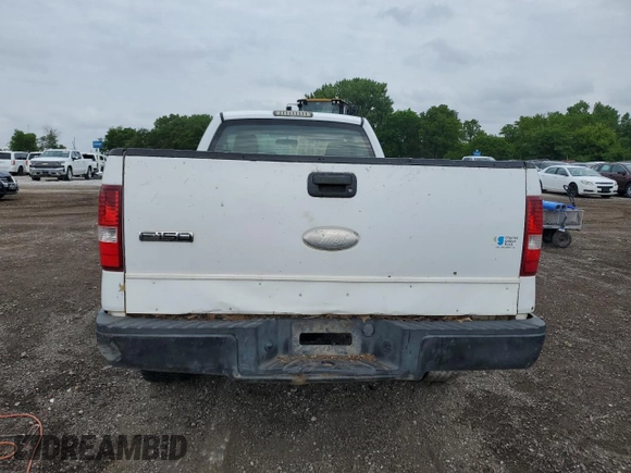 2007 Ford F-150 XL with VIN 1FTRF12247NA15687, listed as a Copart auction lot 57956945 with 303,421 mi miles and Clean title. Bid and sale history available at DreamBid. Image 6.