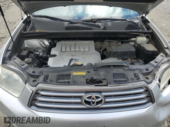2010 Toyota Highlander with VIN 5TDBK3EH6AS028127, listed as a Copart auction lot 58197825 with 131,659 mi miles and Salvage title. Bid and sale history available at DreamBid. Image 12.