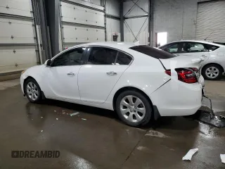 2014 Buick Regal Premium I with VIN 2G4GM5ER6E9241934, listed as a Copart auction lot 50411645 with 130,134 mi miles and Salvage title. Bid and sale history available at DreamBid. Image 2.