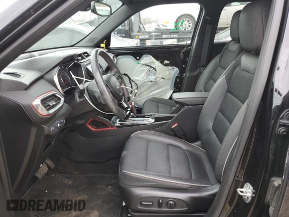 2022 Chevrolet TrailBlazer RS with VIN KL79MUSL5NB022921, listed as a Copart auction lot 46225335 with 79,736 mi miles and Salvage Title. Bid and sale history available at DreamBid. Image 7.