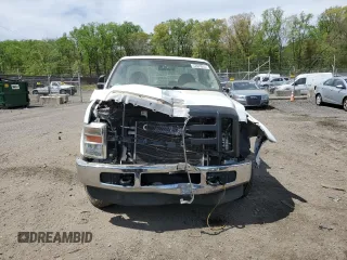 2010 Ford F-250 XL with VIN 1FTNF2B51AEA11666, listed as a Copart auction lot 53383055 with 79,920 mi miles and Salvage title. Bid and sale history available at DreamBid. Image 5.
